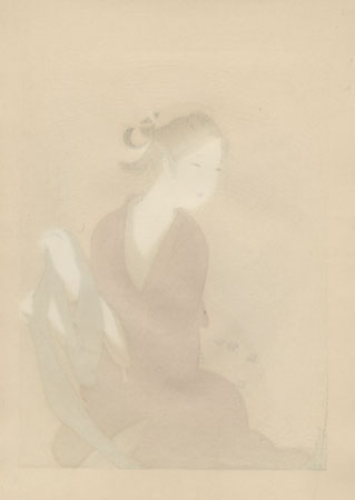 The Heroine Osai, 1923 by Kiyokata Kaburagi (1886 - 1972)