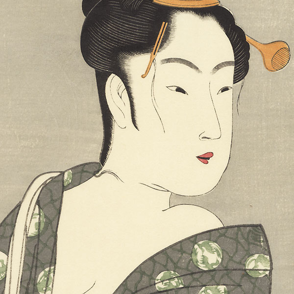 The Fancy-Free Type by Utamaro (1750 - 1806)