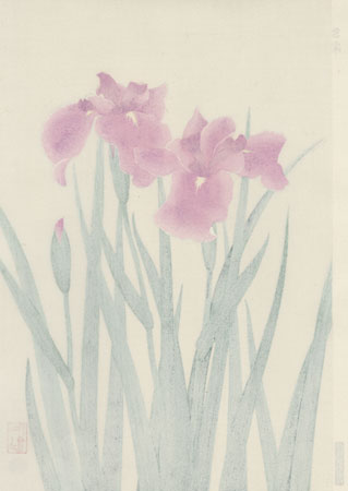 Irises by Nisaburo Ito (1910 - 1988)