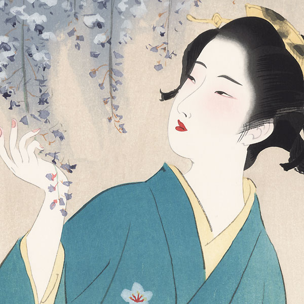 Flowers by Kiyokata Kaburagi (1886 - 1972)