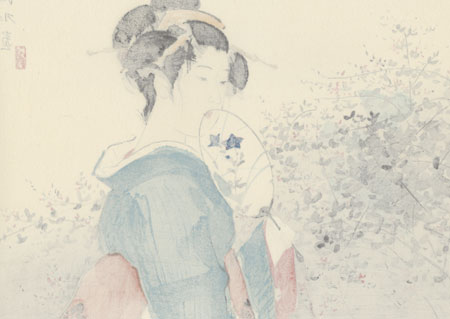 Autumn Garden by Ito Shinsui (1898 - 1972)