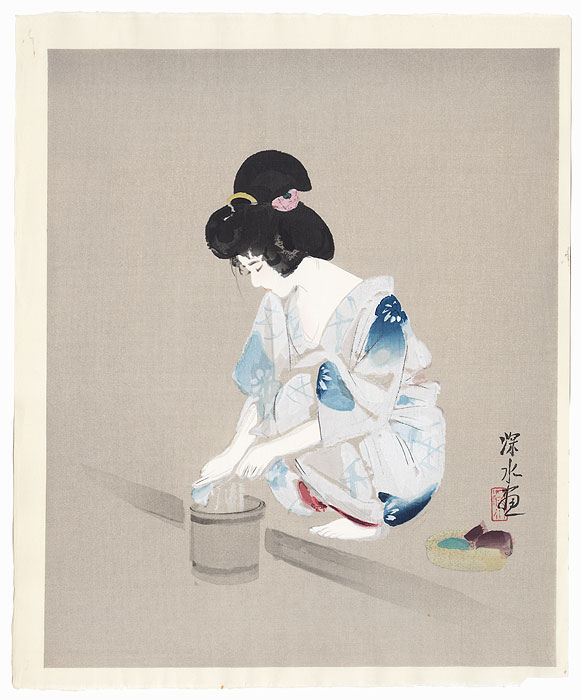 After Bathing (Yokugo) by Ito Shinsui (1898 - 1972)