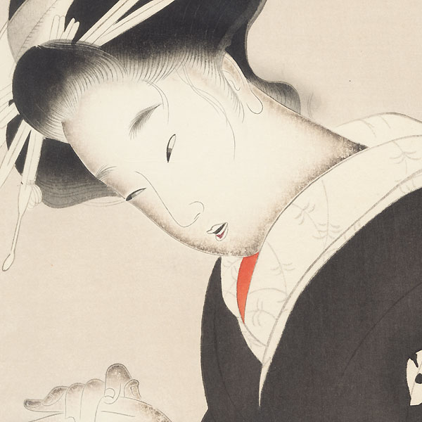 The Heroine Koharu, 1922  by Keigetsu Kikuchi (1879 - 1955)