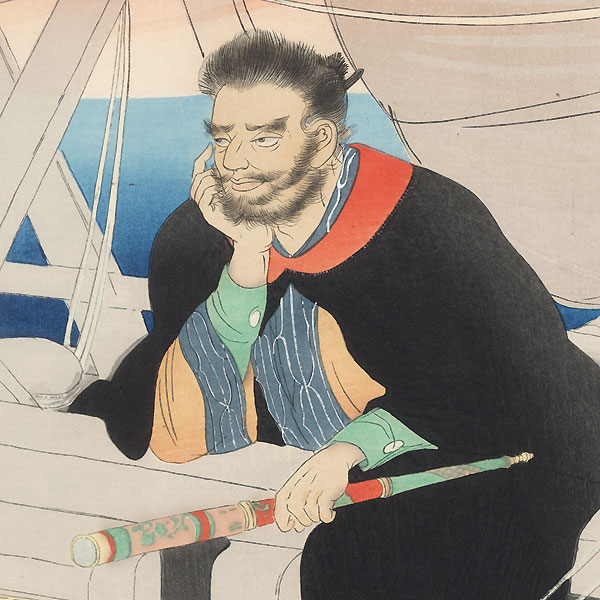 The Sailor Kezori Kuemon by Noda Kyuho (1879 - 1971)