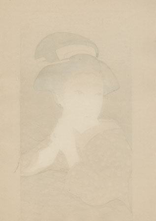 The Heroine Osan, circa 1923 by Saburosuke Okada (1869 - 1939)