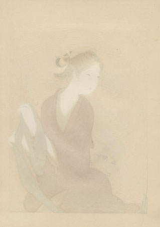 The Heroine Osai, 1923 by Kiyokata Kaburagi (1886 - 1972)