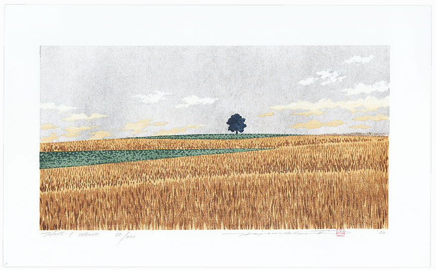 Hill 1, Wheat, 2000 by Hajime Namiki (born 1947)