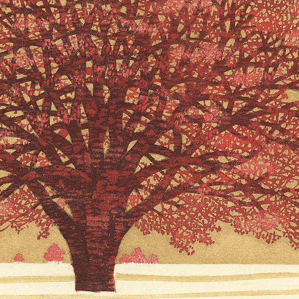 Treescene 148, 2014 by Hajime Namiki (born 1947)