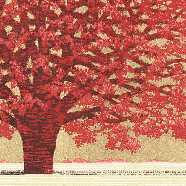 Treescene 140, 2009 by Hajime Namiki (born 1947)
