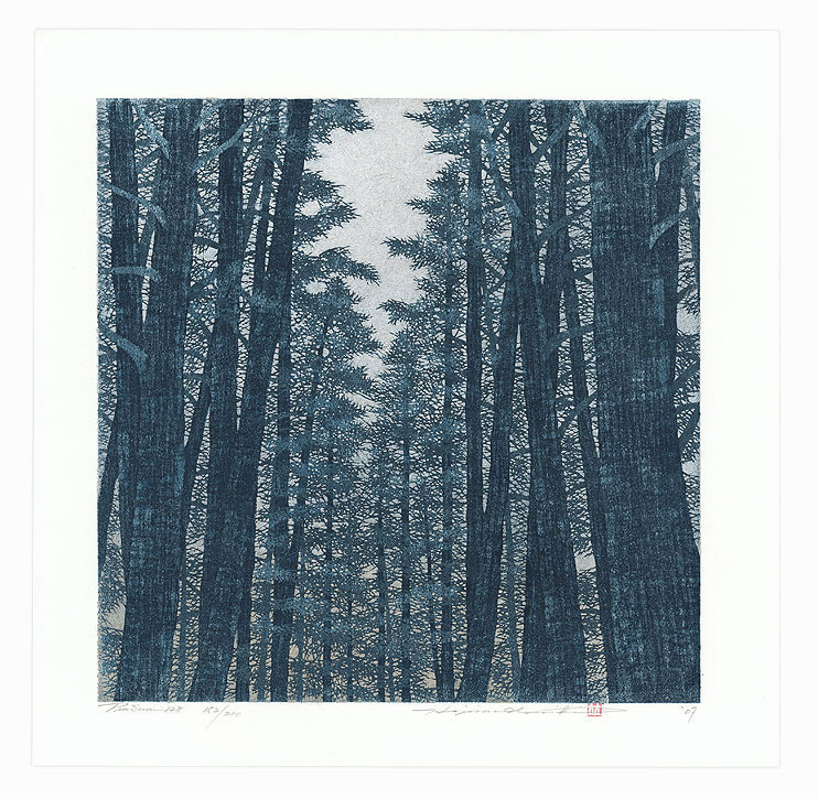 Treescene 128, 2007 by Hajime Namiki (born 1947)