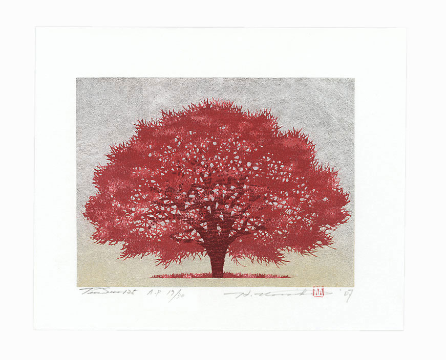 Treescene 125, 2007 by Hajime Namiki (born 1947)