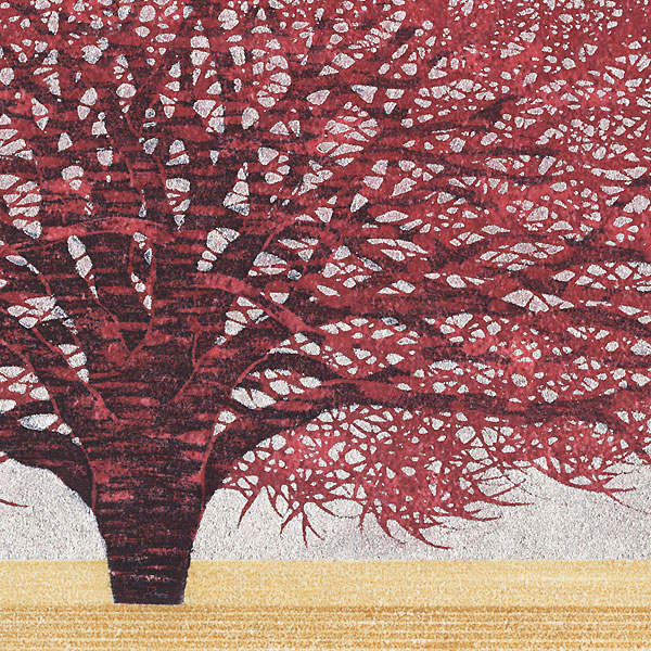 Treescene 123, 2006 by Hajime Namiki (born 1947)