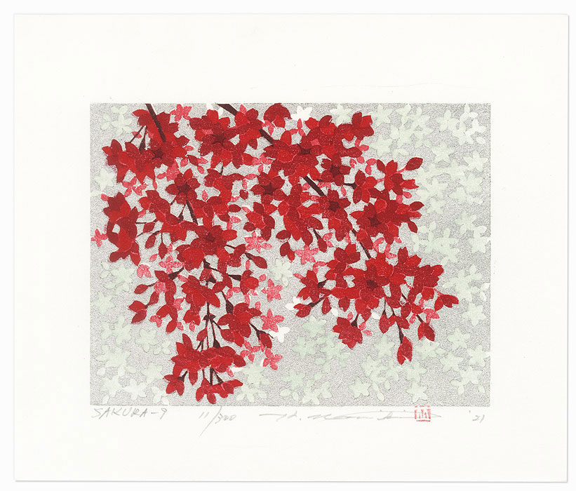 Sakura 9, 2021 by Hajime Namiki (born 1947)