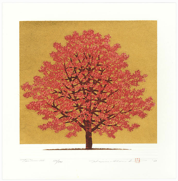 Treescene 131, 2008 by Hajime Namiki (born 1947)