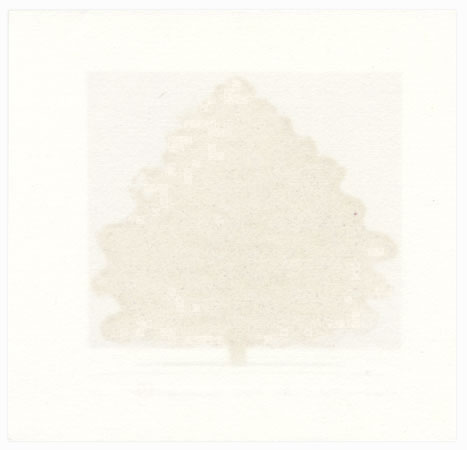 Treescene 134 A, 2008 by Hajime Namiki (born 1947)