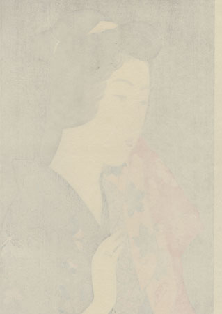 Beauty With a Hand Towel, 1920 - Limited Edition Commemorative Print by Hashiguchi Goyo (1880 - 1921)