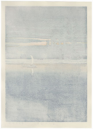 Twilight at Ushibori, 1930 by Hasui (1883 - 1957)