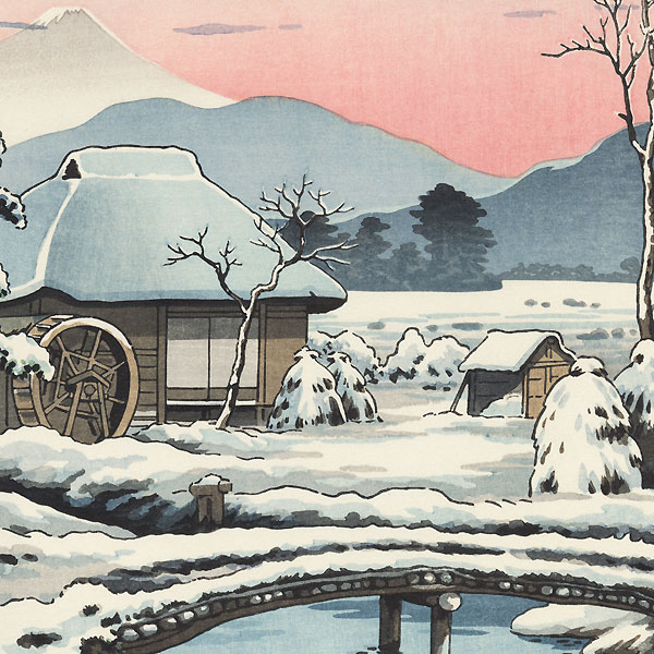 Tokaido Yaizunohara, 1935 by Tsuchiya Koitsu (1870 - 1949)