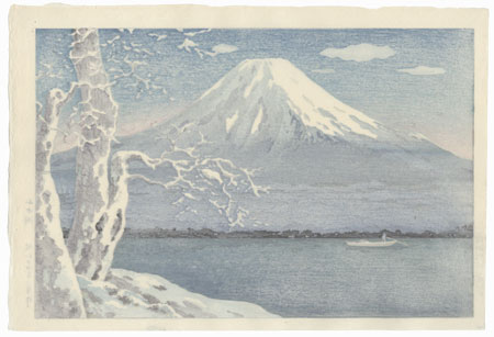 Lake Yamanaka, 1939 by Tsuchiya Koitsu (1870 - 1949)