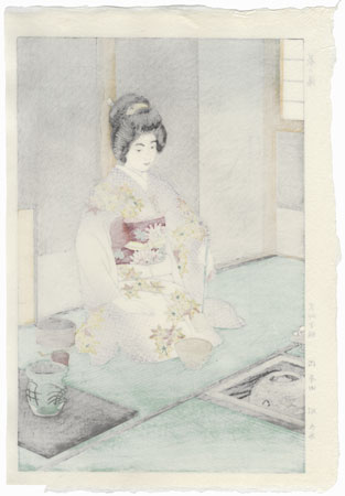 Tea Ceremony, 1954 by Shiro Kasamatsu (1898 - 1991)