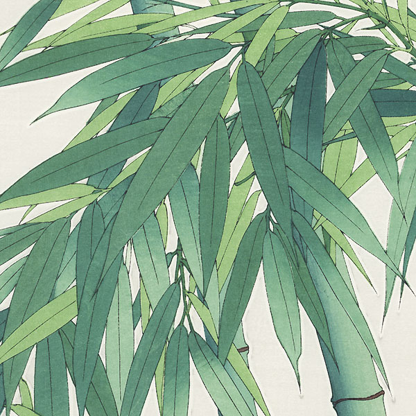 Bamboo (Right) by Kawarazaki Shodo (1889 - 1973)