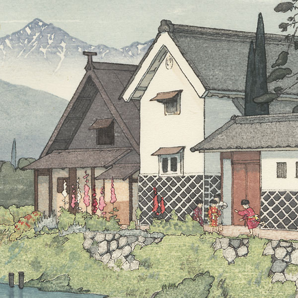 Matsumoto, 1940 by Toshi Yoshida (1911 - 1995)