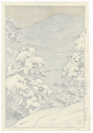 Myoko Hot Spring, 1955 by Toshi Yoshida (1911 - 1995)