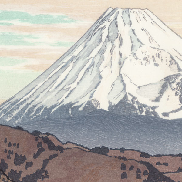 Mt. Fuji from Nagaoka, Cloud, 1962 by Toshi Yoshida (1911 - 1995)