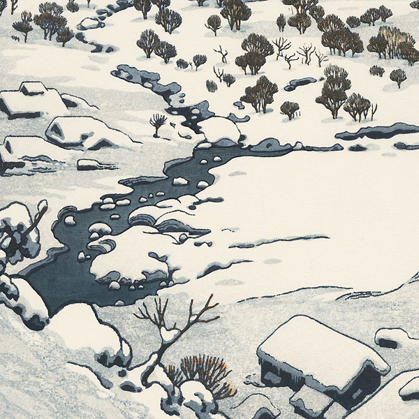 Snow Country, 1955 by Toshi Yoshida (1911 - 1995)