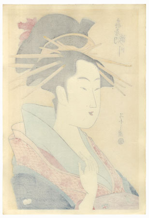 Segawa of the Ogiya by Eishi (1756 - 1829) 