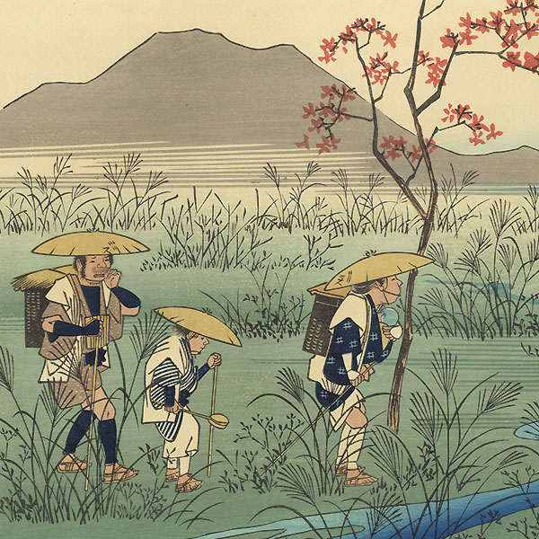 Odai, Station 21 by Hiroshige (1797 - 1858)