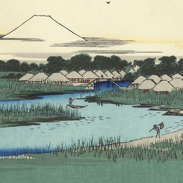 Toto Sumida - Zutsumi no Yukei by Hiroshige (1797 - 1858)