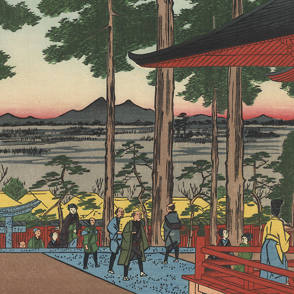 Oji Inari Shrine by Hiroshige (1797 - 1858)