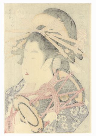The Courtesan Yosooi of the Matsubaya by Eisui (active circa 1790 - 1823)