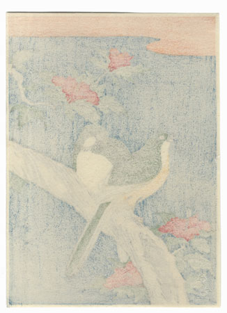 Hibiscus and Birds by Koryusai (1735 - 1790)