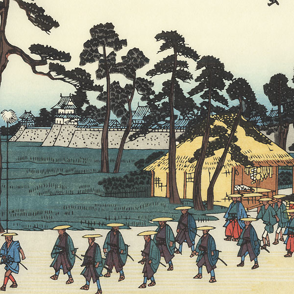 Kano, Station 54 by Hiroshige (1797 - 1858)