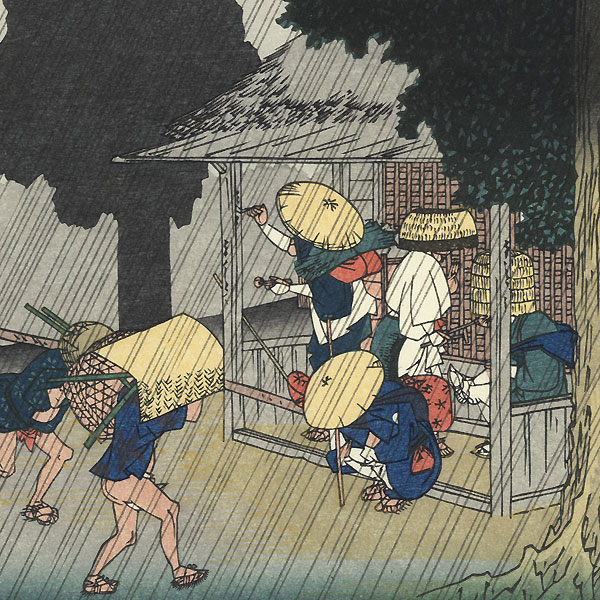 Suhara, Station 40 by Hiroshige (1797 - 1858)