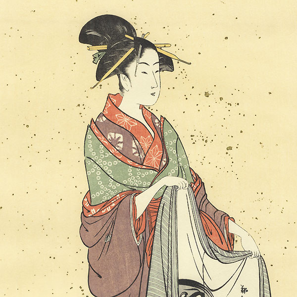 Hour of the Hare (6 am) by Utamaro (1750 - 1806) 