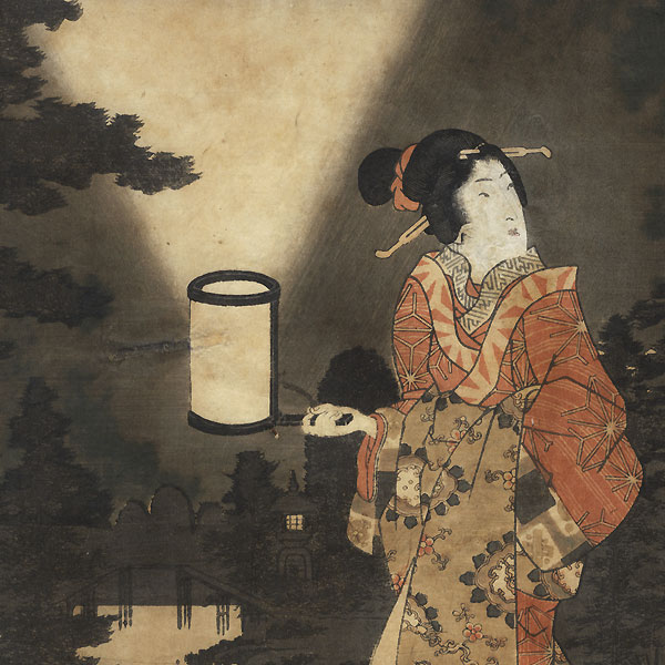 A Clearance Opportunity! Meiji or Edo era Original by Toyokuni III/Kunisada (1786 - 1864)
