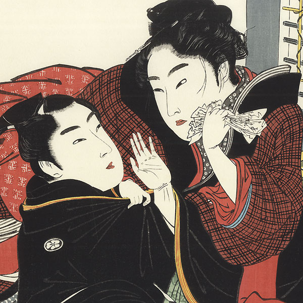 Series; Poem of the Pillow by Utamaro (1750 - 1806)