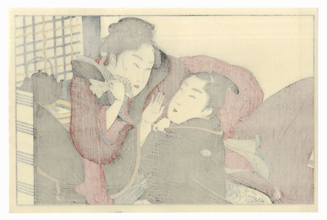 Series; Poem of the Pillow by Utamaro (1750 - 1806)