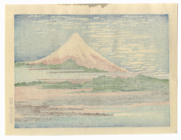 Fuji under Clear Skies by Hokusai (1760 - 1849)