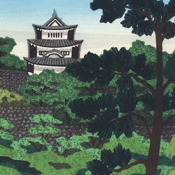 Marugame Castle, 1976 by Masao Ido (1945 - 2016)