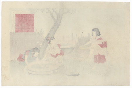 Water Play by Miyagawa Shuntei (1873 - 1914)