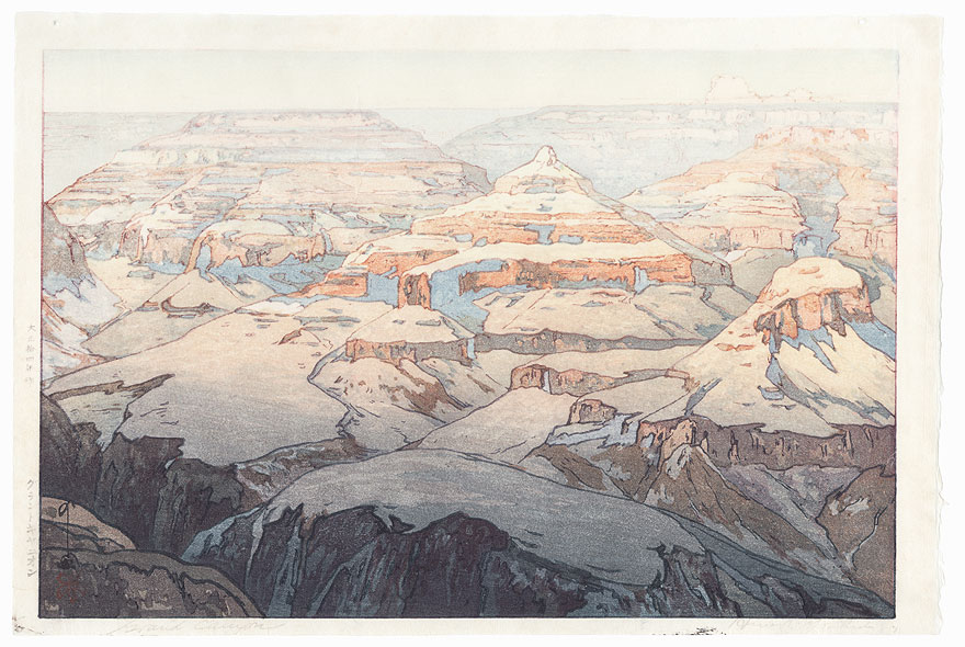 Grand Canyon, 1925 by Hiroshi Yoshida (1876 - 1950)