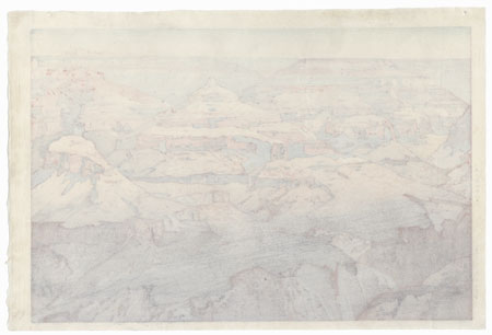 Grand Canyon, 1925 by Hiroshi Yoshida (1876 - 1950)