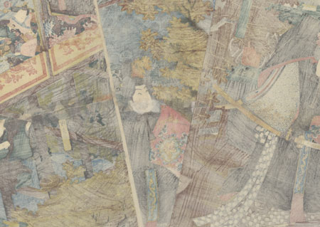 Scene from the Higashiyama Storybook, 1851 by Toyokuni III/Kunisada (1786 - 1864)