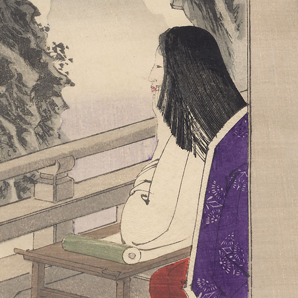 Ishiyama Moon by Yoshitoshi (1839 - 1892)