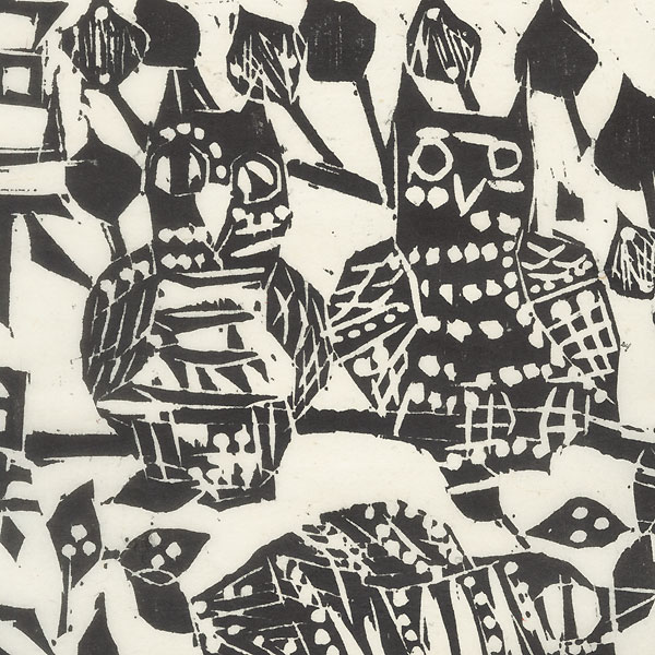 Owls by Munakata (1903 - 1975)