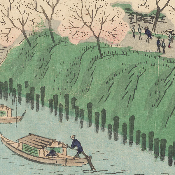Sumida River by Hiroshige II (1826 - 1869)